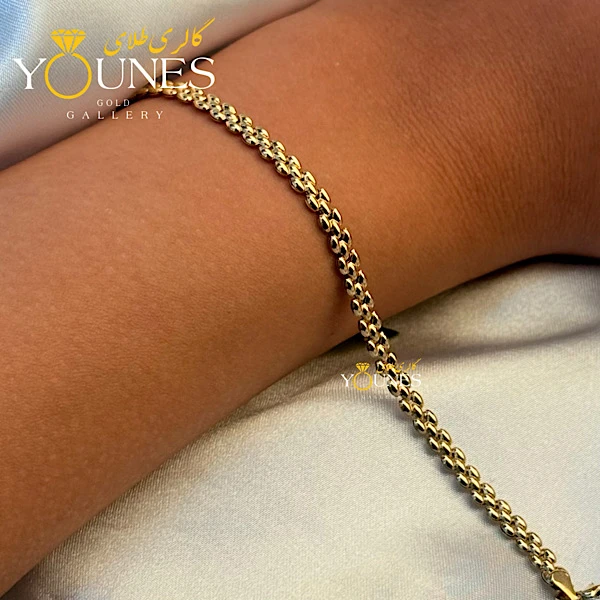 دستبند طلا رولکس گندم